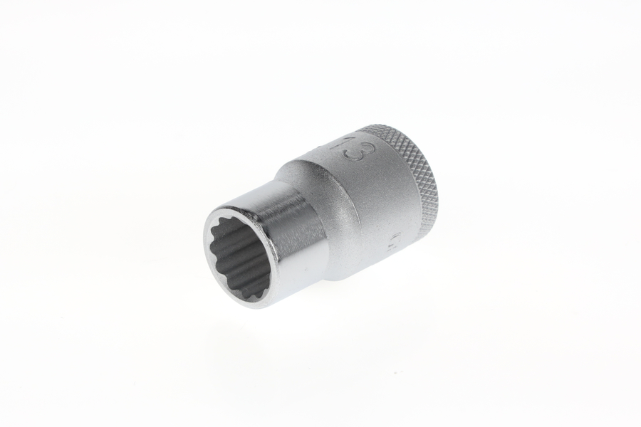 D 19 (MM) nástrčný klíč vložka 1/2" 12bodový profil UD,  D 19 12 Zásuvka 1/2