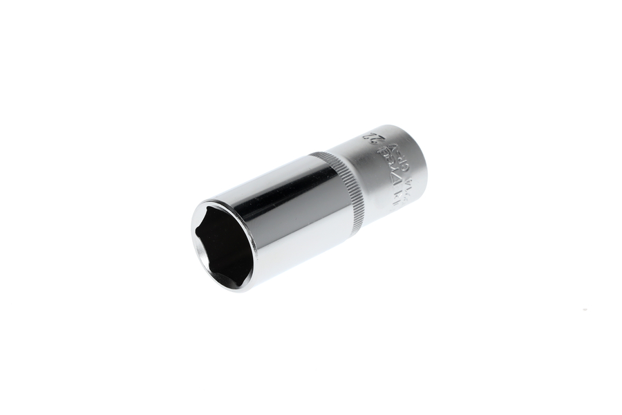 R6100 1/2" šestihranný nástrčný klíč, dlouhý tvar,  R61002214 Zásuvka 1/2 imbus SW22mm L.77mm