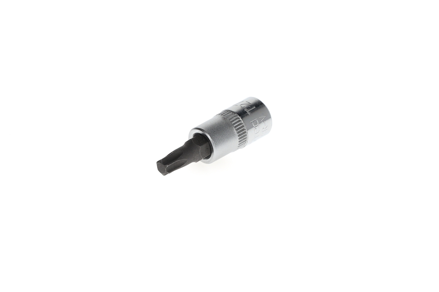 R4245 nástrčná hlavice bitů 1/4"pro vnitřní šrouby TX, krátká,  R42451506 šroubovák bit 1/4 TX T27 L.37mm