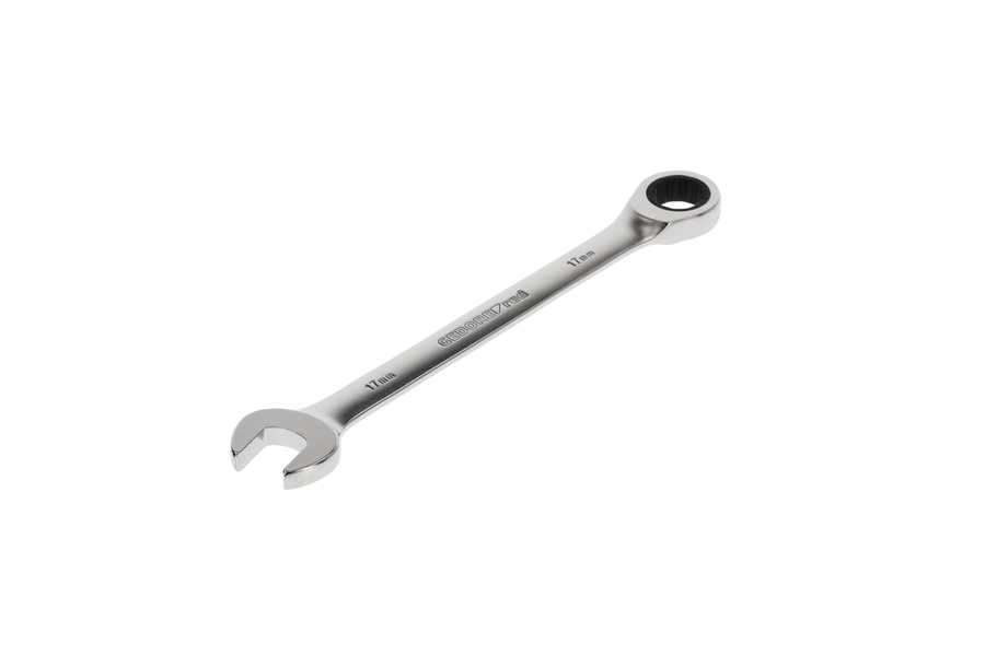 R0710 Ringratschenmaulschlüssel,  R07100170 Kombinovaný ráčnový klíč SW17mm L.233mm