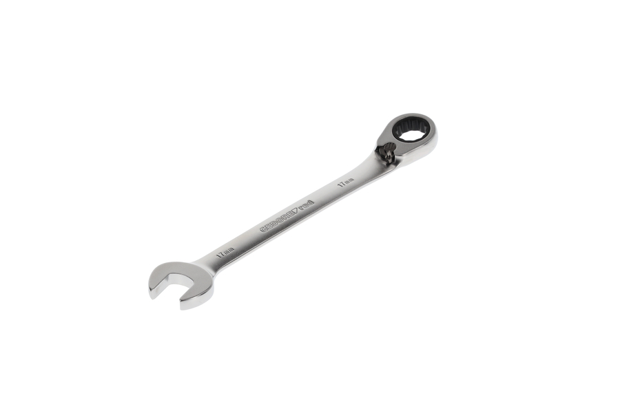 Ráčnový klíč R0720, oboustranný,  R07200170 Očkový ráčnový vidlicový klíč R/L. SW17mm 232mm