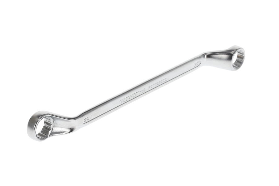 Klíč R0110 s dvojitým kroužkem,  R01102022 dvojitý nástrčný klíč SW20x22mm L.292mm