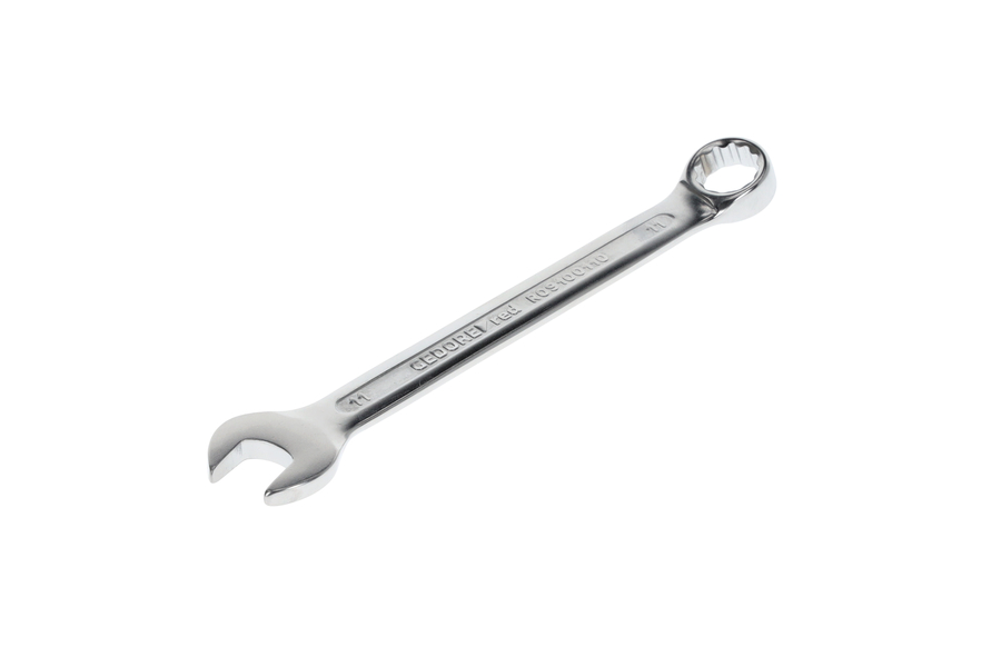 Kombinované klíče R0910 (MM) se stejnou šířkou naplocho,  R09100110 kombinovaný klíč SW11mm L.140mm