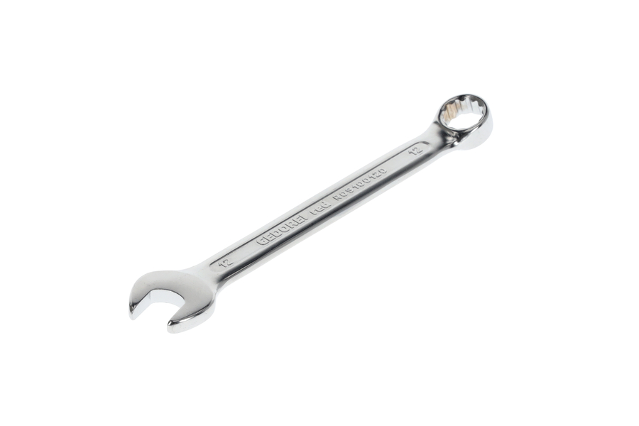 Kombinované klíče R0910 (MM) se stejnou šířkou naplocho,  R09100120 očkoplochý klíč SW12mm L.153mm