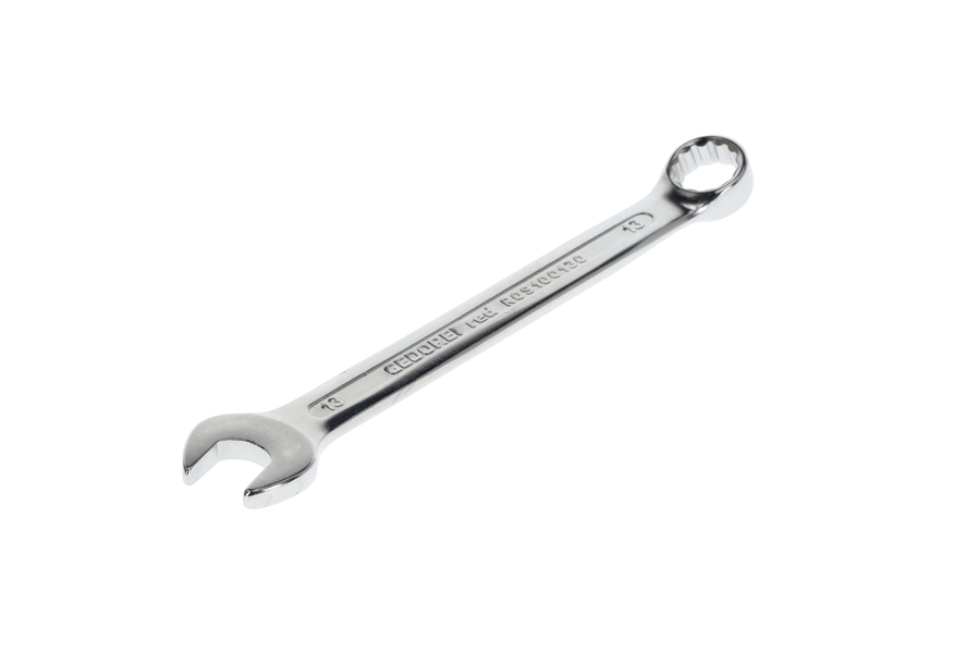 Kombinované klíče R0910 (MM) se stejnou šířkou naplocho,  R09100130 očkoplochý klíč SW13mm L.163mm