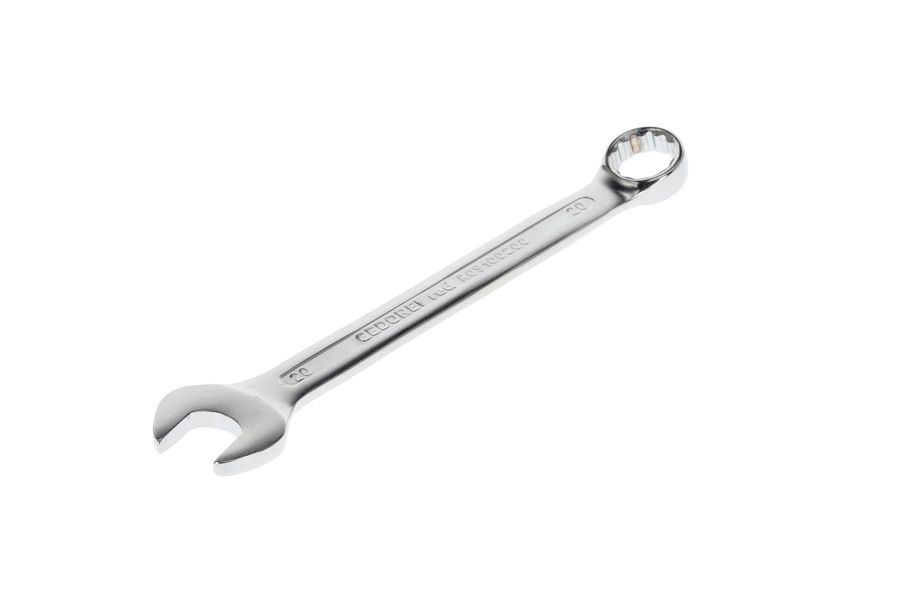 Kombinované klíče R0910 (MM) se stejnou šířkou naplocho,  R09100200 kombinovaný klíč SW20mm L.240mm