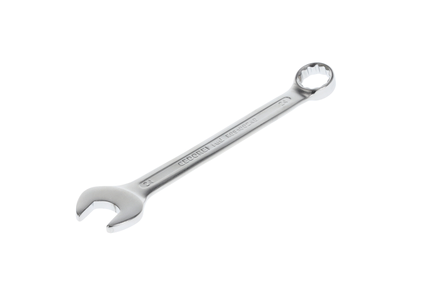 Kombinované klíče R0910 (MM) se stejnou šířkou naplocho,  R09100240 očkoplochý klíč SW24mm L.282mm