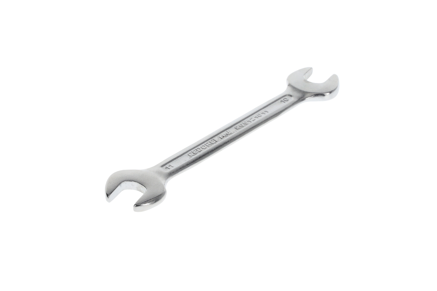 Otevřený klíč R0512 (MM),  R05121011 Dvojitý vidlicový klíč SW10x11mm L.125mm