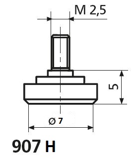 Výkres dotek 907 H