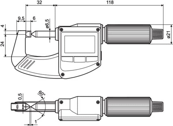 Micromar 40 EWRi-K Rozměry