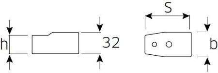 Rozměr Adaptér Stahlwille 7370_80