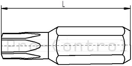 Rozměr Bity Torx s otvorem Stahlwille 1440-1446