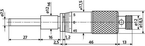 Rozměry Vestavný mikrometr Micromar 46 H.jpg