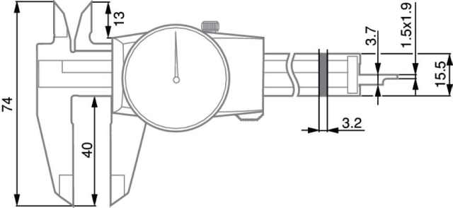 Rozměry-ETALON 125 Model