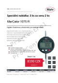 Speciální nabídka: 3 ks za cenu 2 ks  MarCator 1075 R Mahr | Produkt měsíce května 2021